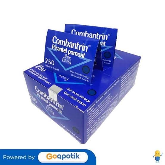 COMBANTRIN 250MG TAB 2'S @25