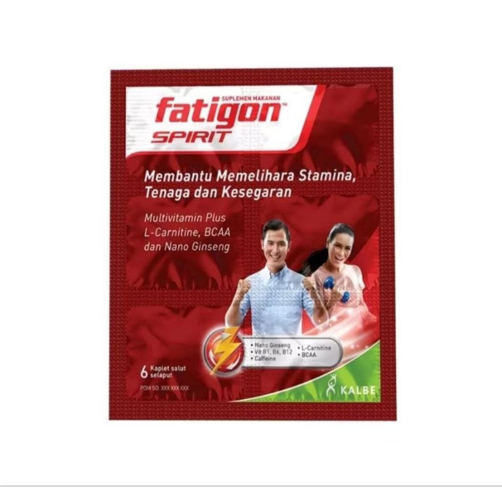 FATIGON SPIRIT (MERAH) 6'S @10