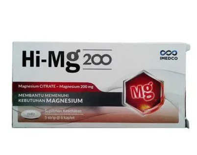 HI-MG 200 MG TAB 6'S @30
