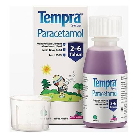 TEMPRA SYR 60 ML