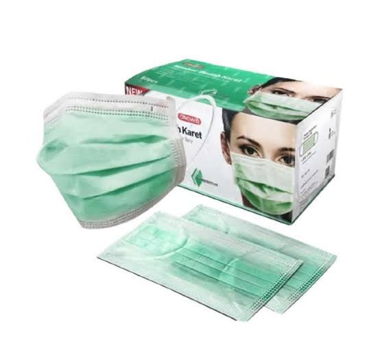MASKER TELINGA ONEMED @50 (HIJAU)