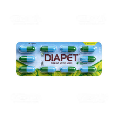 DIAPET KAPSUL 10's @120