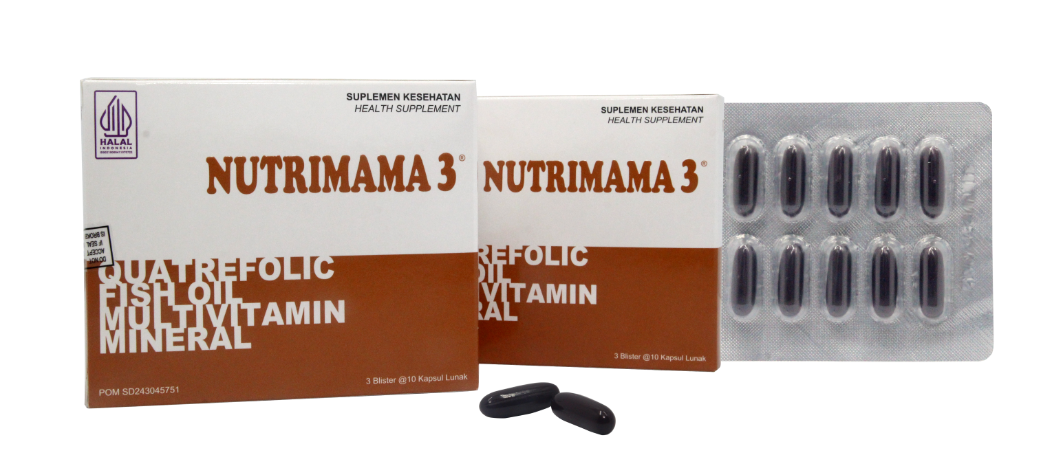 NUTRIMAMA 3 BLISTER 10s @30