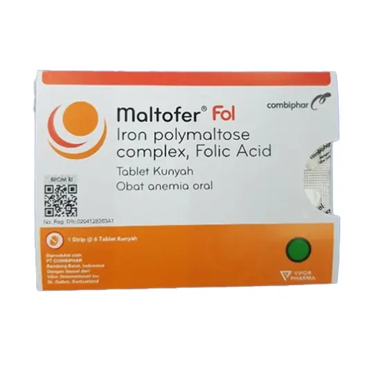MALTOFER FOL CHEW TAB 6'S @30
