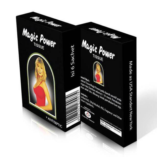 TISSUE SUPER MAGIC (HITAM)