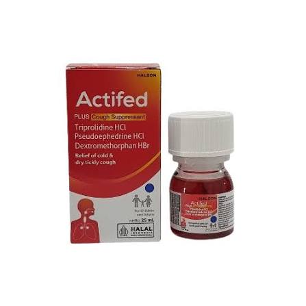 ACTIFED DM  25 ML(MERAH) SYR