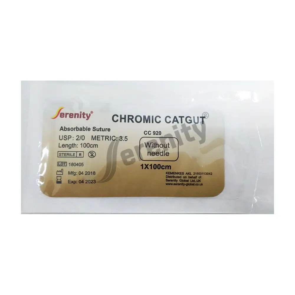 CATGUT CHROMIC 3/0 + NEEDLE Serenity