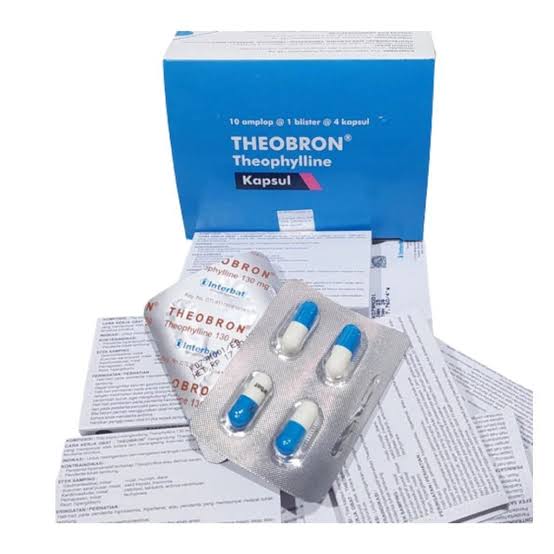 THEOBRON CAPS 4'S @40