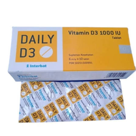 DAILY D3 1000 10s @60