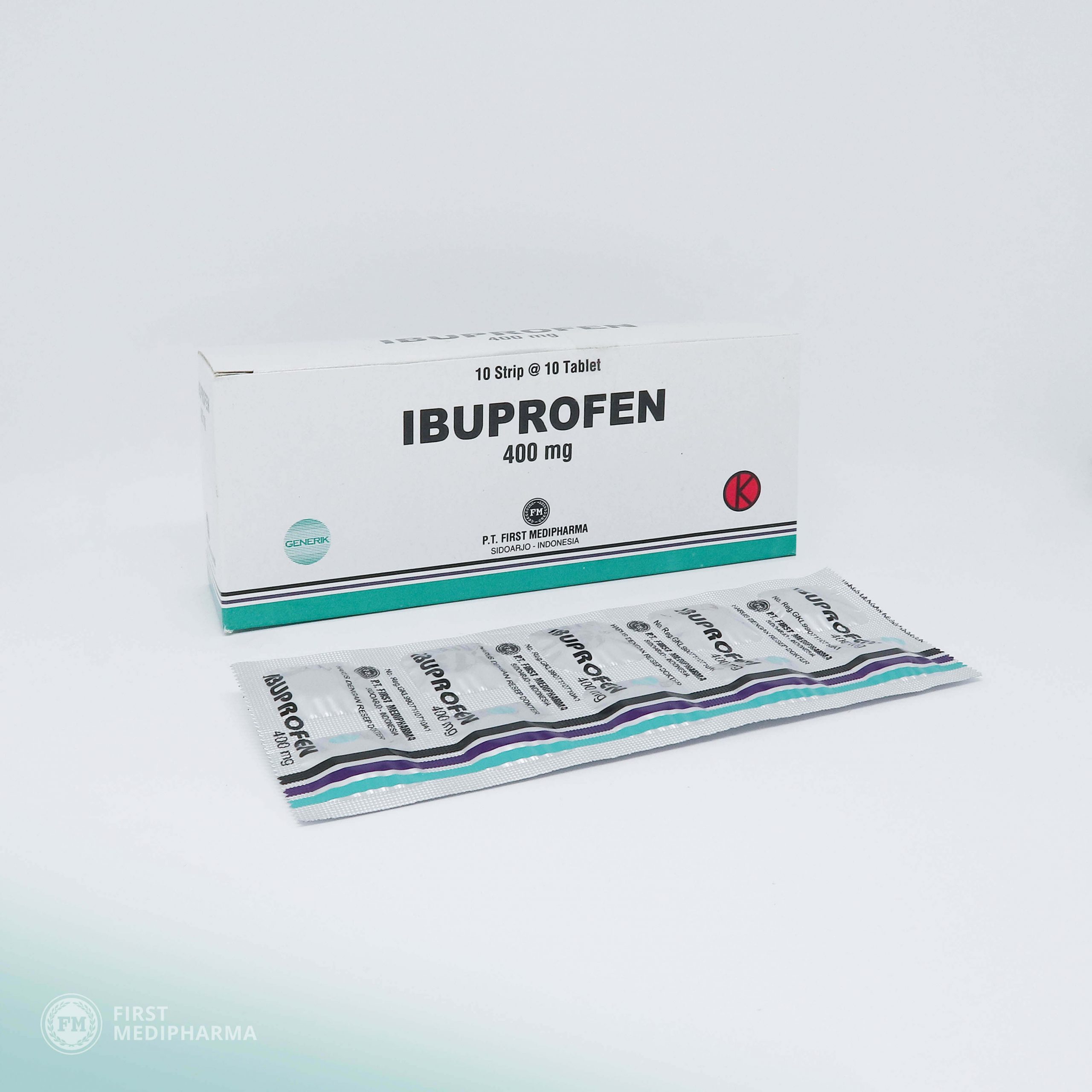 IBUPROFEN 400 MG @100 rama