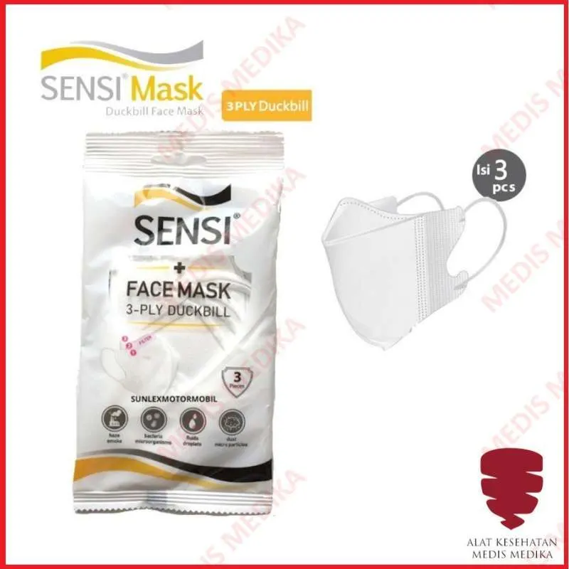 MASKER SENSI DUCKBILL @3
