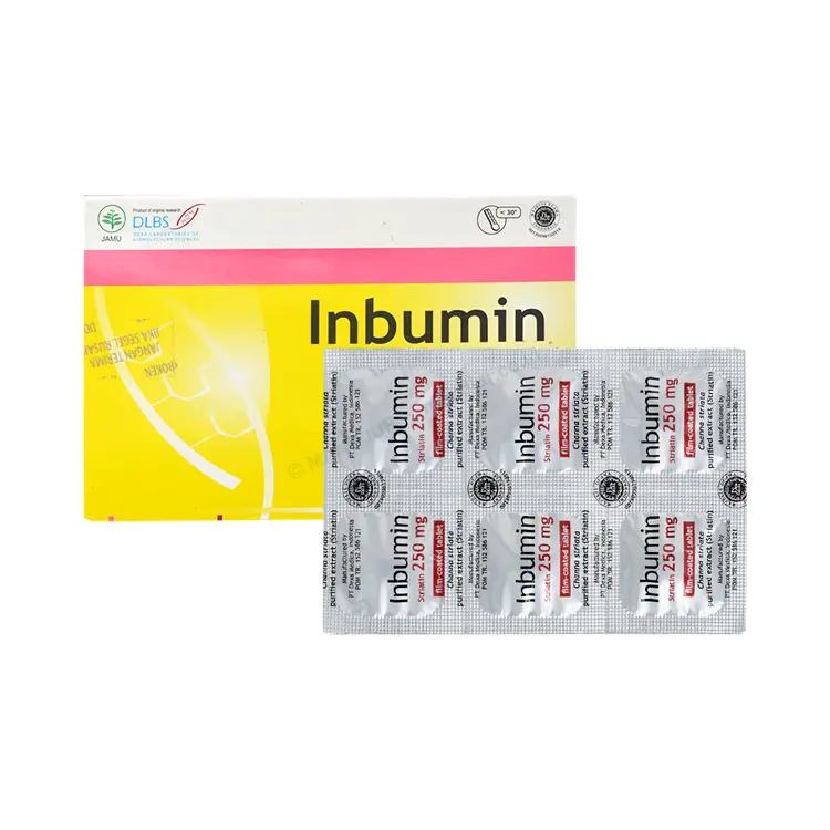 INBUMIN FC TAB 250 MG @30