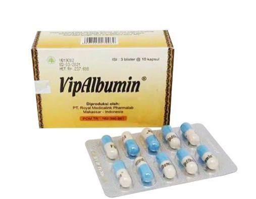VIP ALBUMIN CAPS @30
