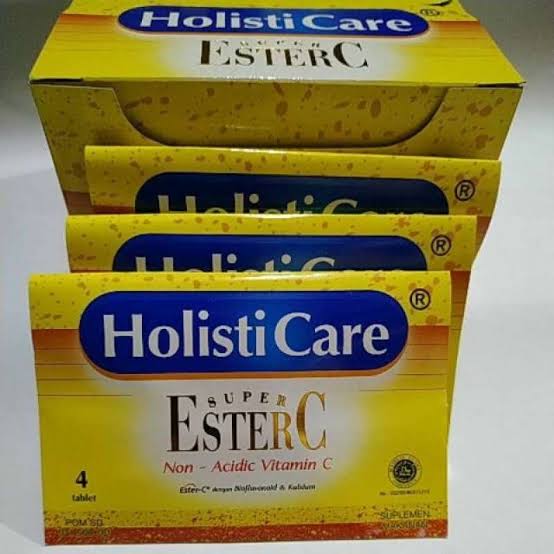 HOLISTICARE ESTER C STRIP 4'S @25