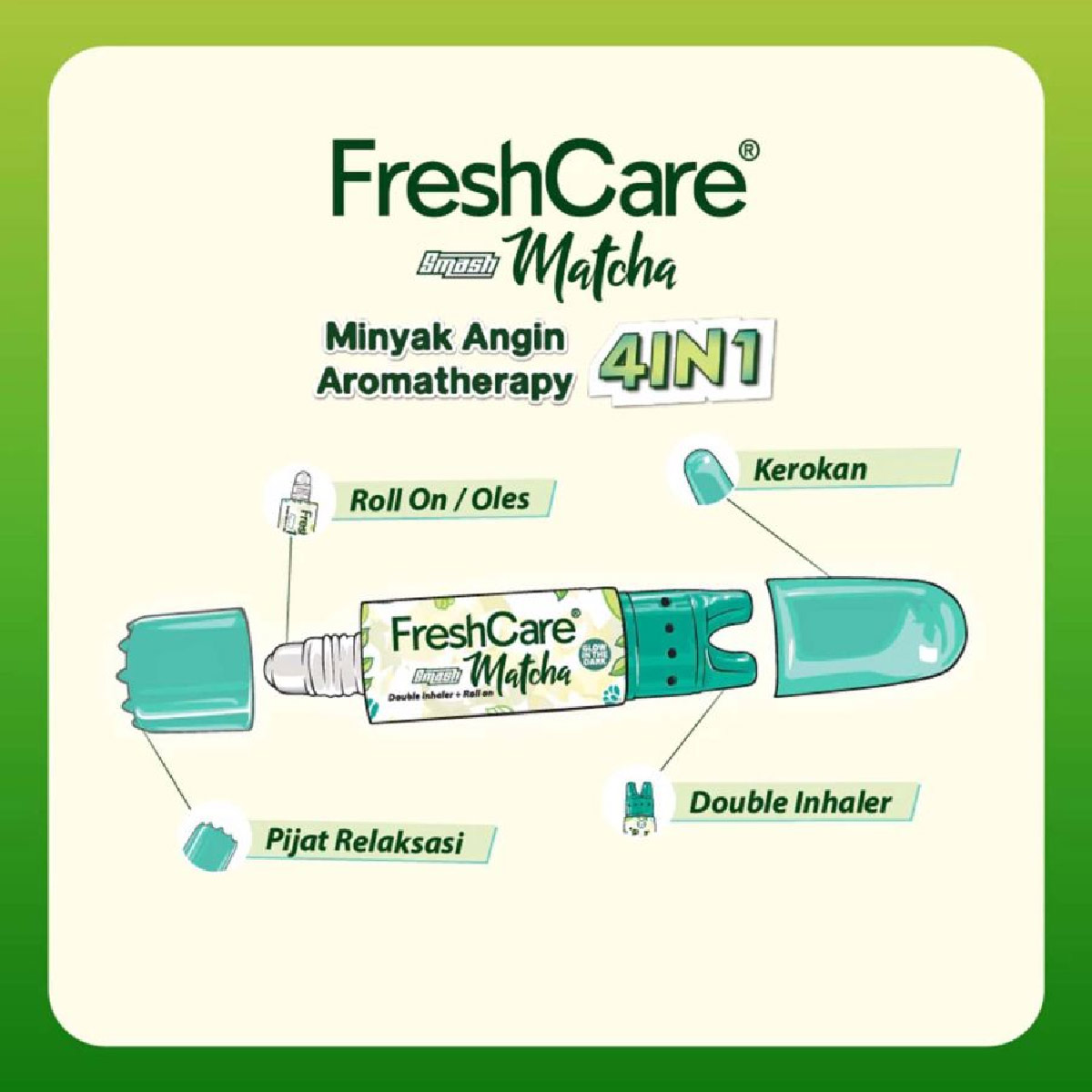 FRESHCARE SMASH MATCHA (HIJAU)