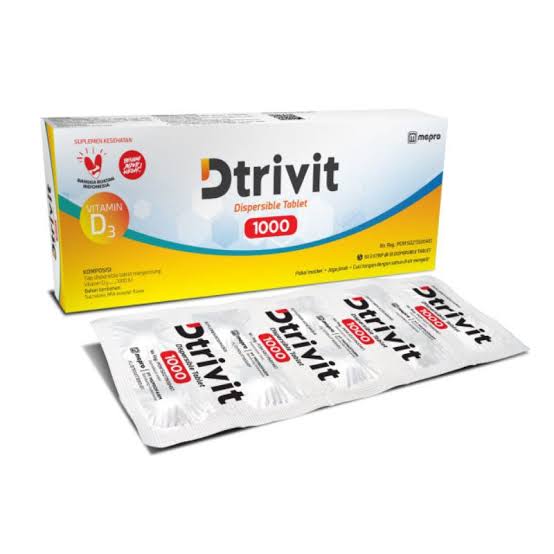 DTRIVIT 1000 IU 10'S @30