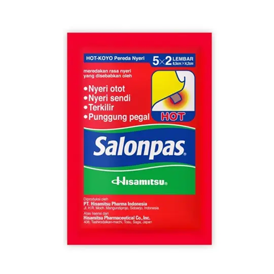 SALONPAS KOYO HOT MERAH 2'S @10