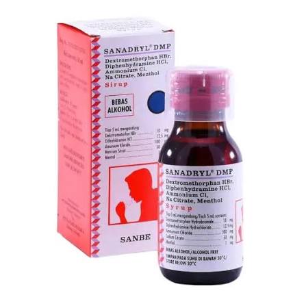 SANADRYL DMP SYR 120 ML
