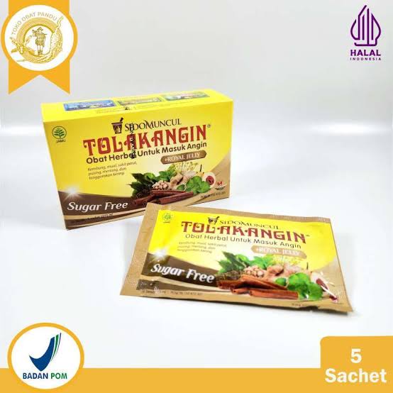 TOLAK ANGIN CAIR SUGAR FREE @5
