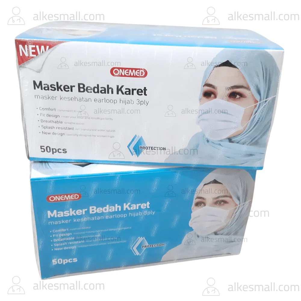 MASKER HIJAB ONEMED @50