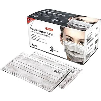 MASKER TELINGA ONEMED @50 (ABU-ABU)