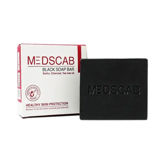 MEDSCAB BLACK SOAP@60G