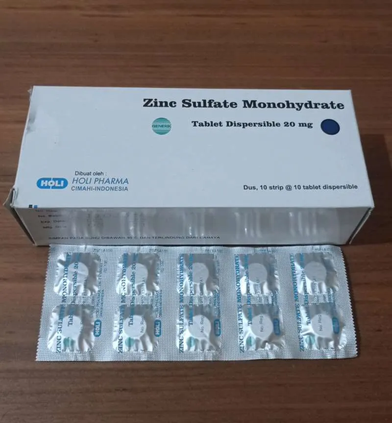 ZINC SULFATE HOLY 10'S @100